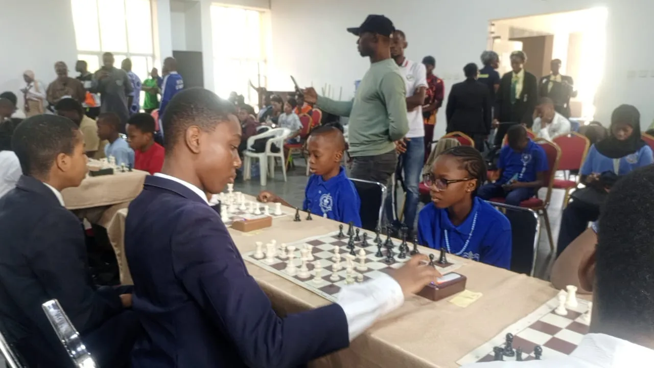 Holy Child students at chess tournament